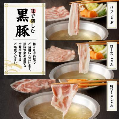 ふるさと納税 鹿児島市 【5営業日以内に発送】鹿児島県産黒豚お徳用 5種詰合せ(2.2kg)　K134-010 |  | 02