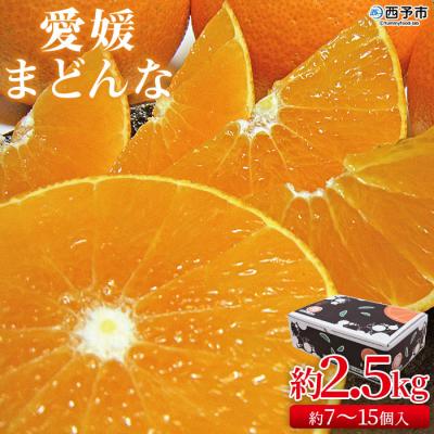 ふるさと納税 西予市 愛媛まどんな 贈答用 2.5kg