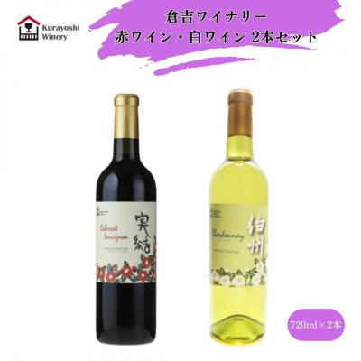 ふるさと納税 倉吉市 倉吉ワイン赤・白2本セット
