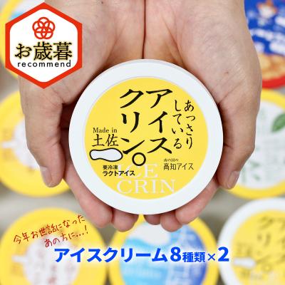 ふるさと納税 いの町 ★お歳暮★高知アイスの「アイスクリーム」 16個セット(8種類×2個)