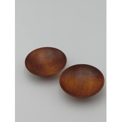 ふるさと納税 湯沢市 川連漆器 摺り漆盃2枚組[B5303]