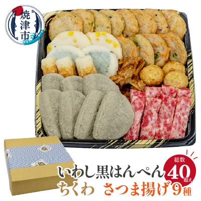 ふるさと納税 焼津市 いわし黒はんぺん ちくわ さつま揚げ9種 練り物味わいセッ(a10-447)