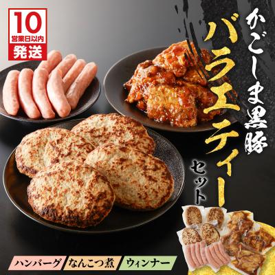 ふるさと納税 鹿児島市 [10営業日以内に発送]鹿児島黒豚 バラエティーセット