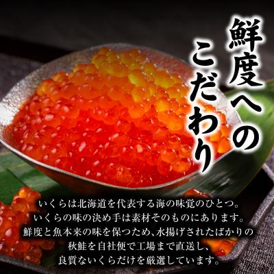ふるさと納税 乙部町 前浜の鮭から丁寧にお届け 輝く 贅沢なひと粒【いくら醤油漬:1パック(500g)】 |  | 01