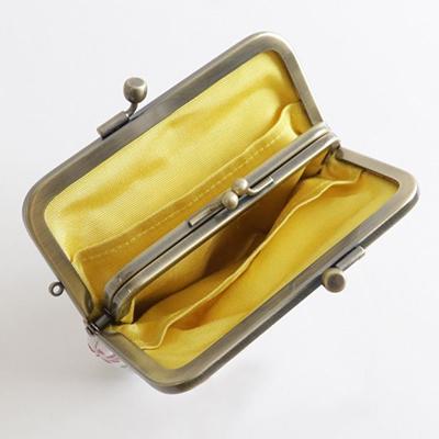 ふるさと納税 京都市 【AYANOKOJI】平親子がま口財布(京都菊菱 白) |  | 02