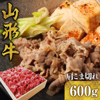 ふるさと納税 東根市 山形牛 肩細切れ 600g hi003-hi021-001r
