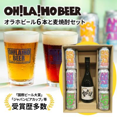 ふるさと納税 東御市 [オラホビール]クラフトビール3種6本&amp;麦焼酎セット