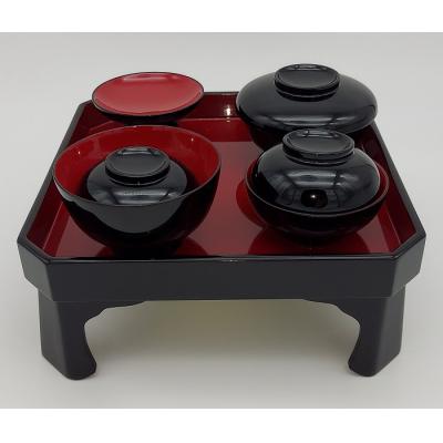 ふるさと納税 湯沢市 川連漆器 御喰い初めセット[Q9-5701]