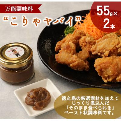 ふるさと納税 天城町 徳之島 天城町 万能調味料 "こりゃやばい" 2本 セット ペースト 旨味 調味料 55g×2本