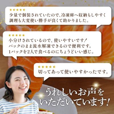 ふるさと納税 気仙沼市 訳あり サーモン 切り落とし おさしみ用 1kg 125gx8p [20564313] 鮭 |  | 03