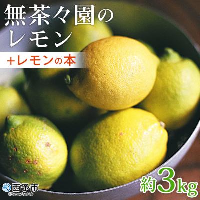 ふるさと納税 西予市 [先行予約]&lt;無茶々園のレモン 約3kg+レモンの本&gt; 柑橘 酸味 果物 愛媛