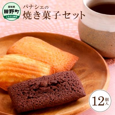 ふるさと納税 田野町 [四国一小さなまち]パナシェの焼き菓子セット 12個