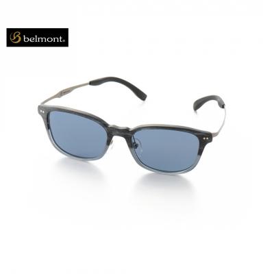 ふるさと納税 三条市 [ベルモント] 偏光グラス Soleil ブルーグレー(木目) マゼラン