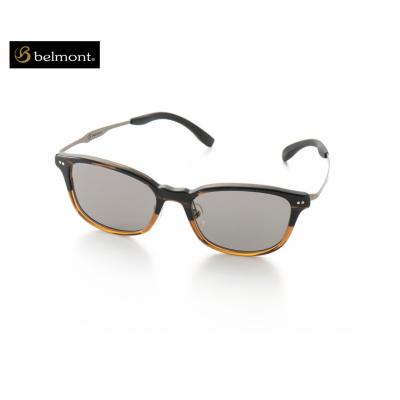 ふるさと納税 三条市 [ベルモント] 偏光グラス Soleil ブラウン(ツヤ) グラファイトグレー