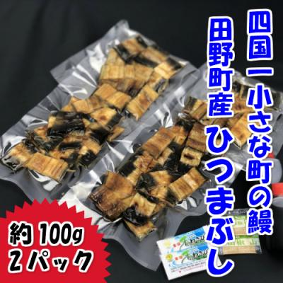 ふるさと納税 田野町 [四国一小さなまち]田野町産うなぎのひつまぶし 約100g×2パック[田野町養鰻倶楽部]