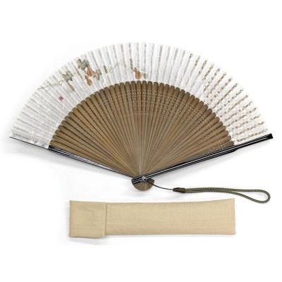 ふるさと納税 京都市 [舞扇堂]紳士扇子 巧美 吉小紋 瓢箪