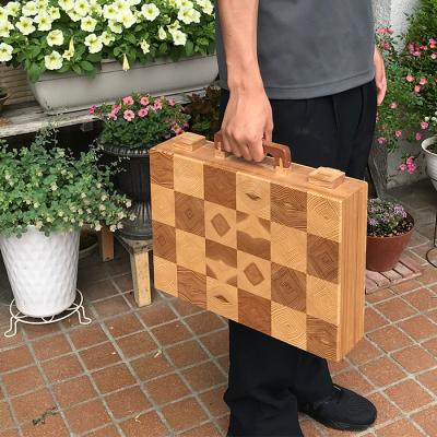 ふるさと納税 金山町 かねやま杉のアタッシュケース F4B-0063