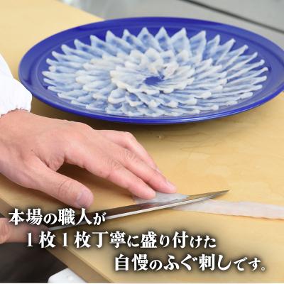 ふるさと納税 下関市 ふぐ 刺身 ちり セット 5〜6人前 冷蔵 とらふぐ 刺し 160g ※配送指定日必須 FP001_1
