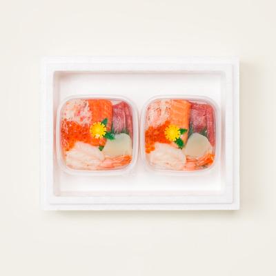 ふるさと納税 根室市 海鮮丼の具(6種盛り)×6セット B-10008の画像