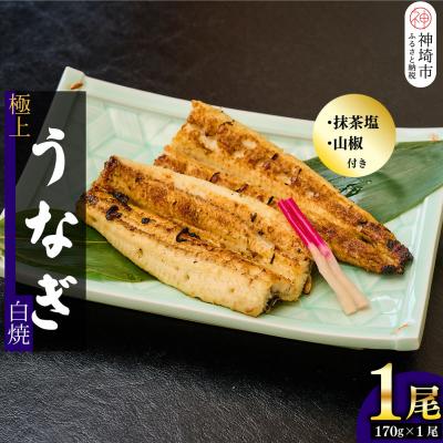 ふるさと納税 神埼市 [職人手焼き]国産特大うなぎ白焼1尾(約170g前後)(H097109)