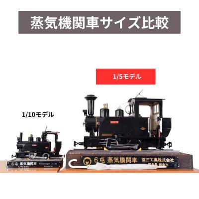 ふるさと納税 福島市 SL製造技術を結集させた6トン蒸気機関車模型(1/5
