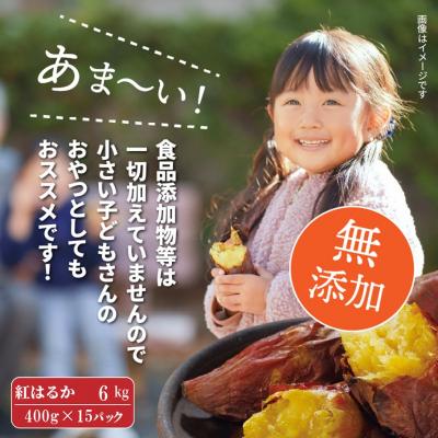 ふるさと納税 国東市 長期熟成!極甘しっとり焼いも/紅はるか6kg(400g×15P)_2334Rの画像