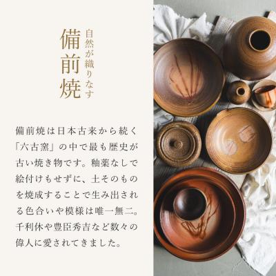 ふるさと納税 加西市 備前緋襷コーヒーカップ 皿(ソーサー)セット 備前