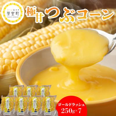 ふるさと納税 芽室町 北海道 十勝 芽室町 極甘つぶコーン(ゴールドラッシュ)me016-003c
