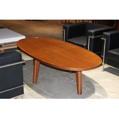 ふるさと納税 湯沢市 スーパー楕円曲木ローテーブルLT1800[F14008]