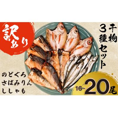ふるさと納税 下関市 [7営業日以内発送]訳あり のどぐろ入り 干物 3種 セット