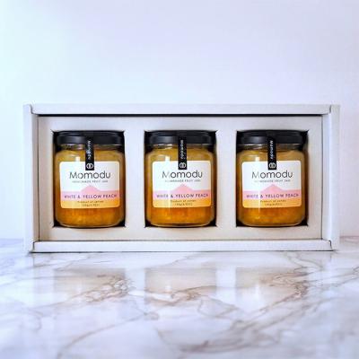 ふるさと納税 赤磐市 Momodu 白桃 黄桃 ジャム ギフト 3瓶 セット もも 桃 モモ [NO5765-1046]