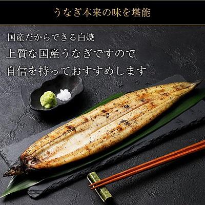ふるさと納税 うなぎ 鹿児島県 大崎町 鹿児島県大隅産 千歳鰻の白焼4尾 