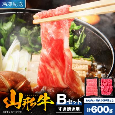 ふるさと納税 東根市 [2026年4月以降発送]山形牛すき焼き用Bセット 肉の工藤提供 hi023-002-0411r