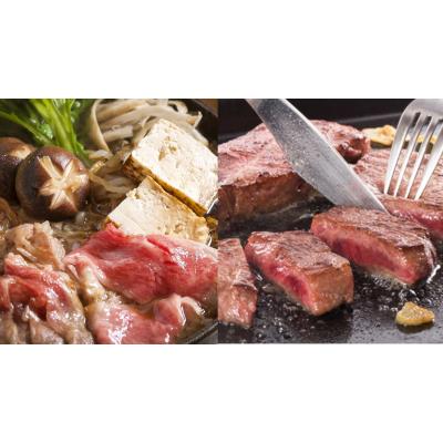 ふるさと納税 臼杵市 肉質4等級以上!おおいた和牛の黒毛和牛 ロースステーキ&amp;スライスセット(計720g)