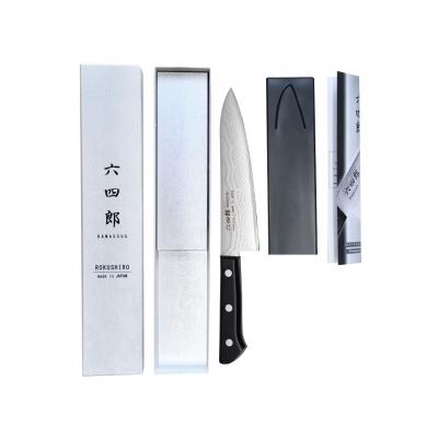 ふるさと納税 三条市 牛刀包丁 180mm 37層ダマスカス 燕三条 職人製 包丁 [六四郎]【025S047】 |  | 03