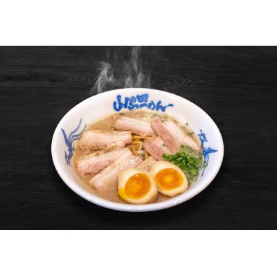 ふるさと納税 下関市 下関の山の田ラーメン 6食セットスープ付き! EK01-NT
