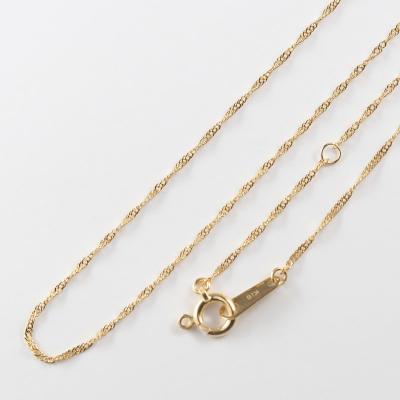 ふるさと納税 甲府市 K18 screw/スクリュー 1mmネックレス 014321 |  | 01