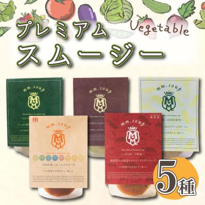 ふるさと納税 下関市 スープ スムージー 5種 セット 常温 下関市 山口 M32MB5PB