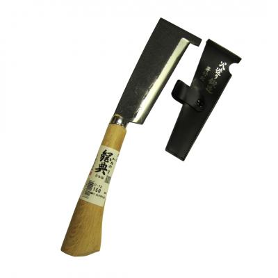 ふるさと納税 三条市 両刃ハシ鉈 鋼付 150mm アウトドア・キャンプ・山歩きに【019S071】の画像