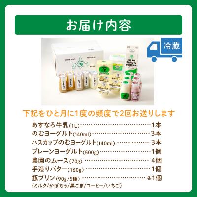 ふるさと納税 清水町 【2回定期便】毎日の食事にプラス!あすなろ乳製品すこやかセット_3