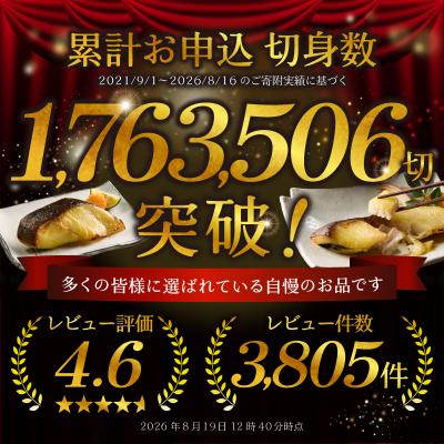 ふるさと納税 焼津市 銀鱈西京漬け(約80g×8切れ)銀だら 銀ダラ(a10-1068) |  | 01