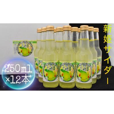 ふるさと納税 熊野市 三重県熊野市産 新姫 サイダー 250ml × 12本