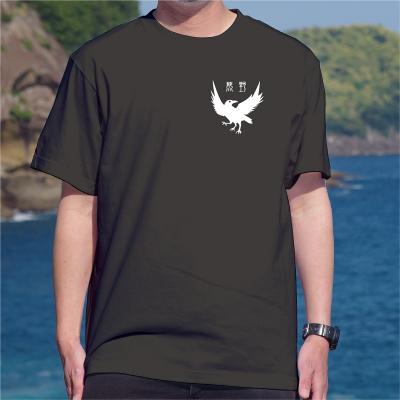 ふるさと納税 熊野市 導きのカラスTシャツ ブラック(XLサイズ)