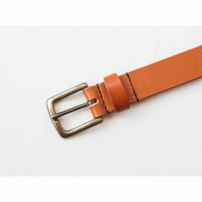 ふるさと納税 栃木市 【minca】栃木レザー 幅30mm ハーネスベルト/34インチ/キャメル_2