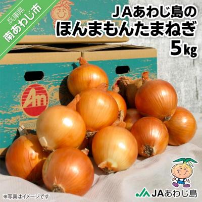 ふるさと納税 南あわじ市 JAあわじ島のほんまもんたまねぎ【5kg】中晩生種 | 
