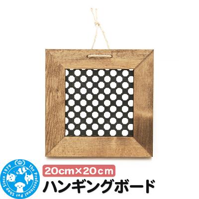 ふるさと納税 邑楽町 ハンギングボード 20×20 インテリアプランツ 壁掛け ウッドフレーム|09_chm-cr0101