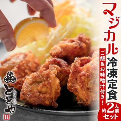 ふるさと納税 鹿児島市 マジカル冷凍定食 から揚げ定食