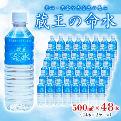 ふるさと納税 山形市 蔵王の命水 500ml×48本 FZ23-908 : Yahoo