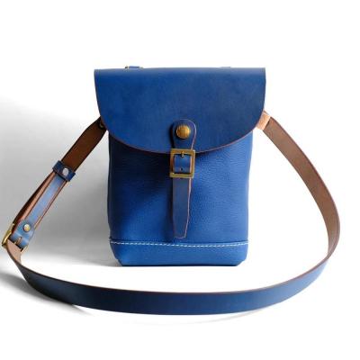 ふるさと納税 栃木市 天神ワークス ショルダーバッグSP01[COBALT BLUE]