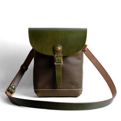 ふるさと納税 栃木市 天神ワークス ショルダーバッグSP01[OLIVE]